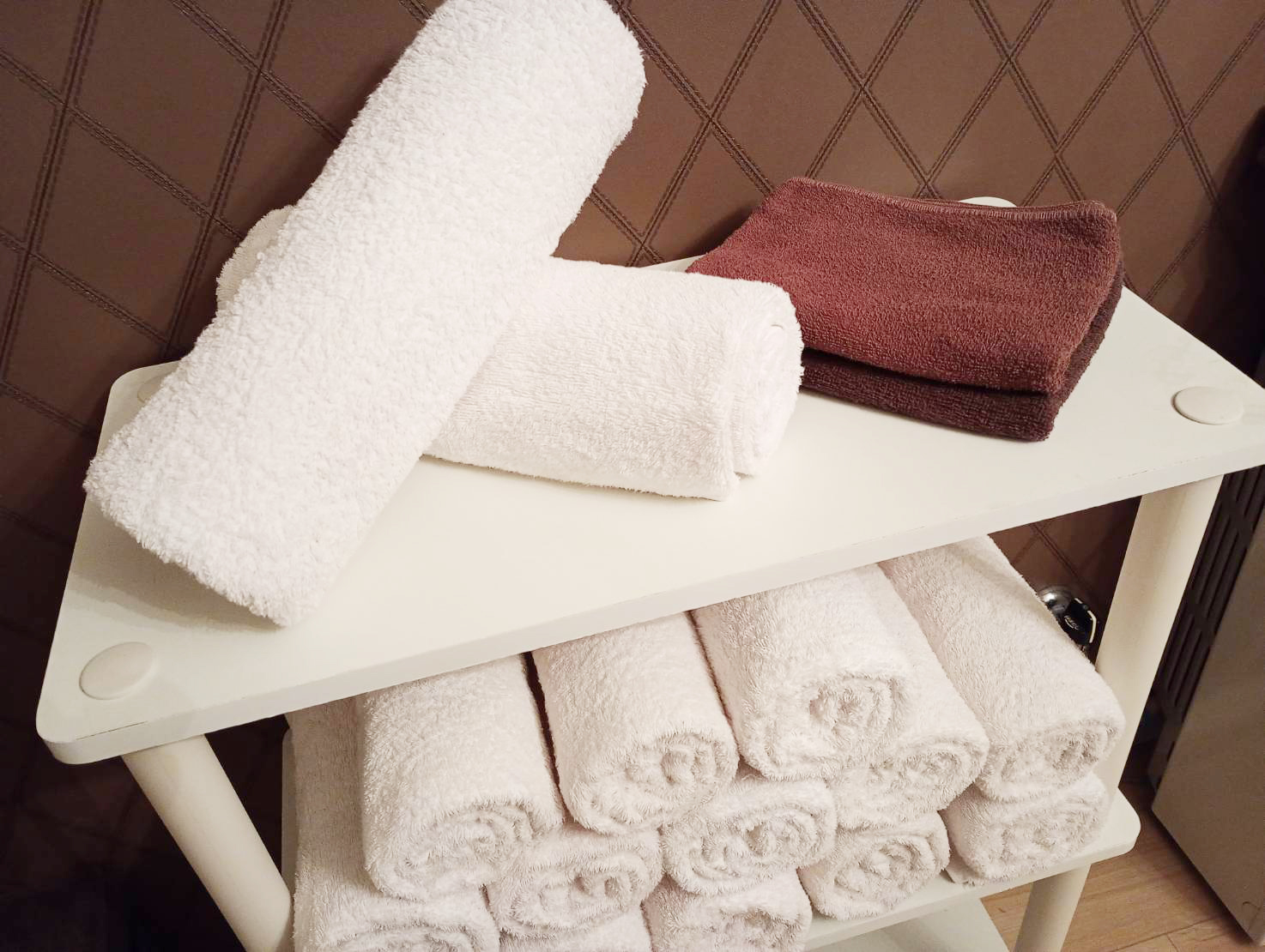 タオルの洗濯不要で、片付けがラク