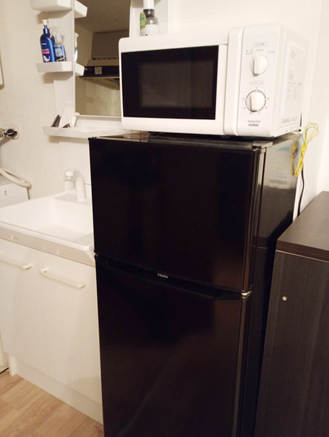 冷蔵庫・電子レンジも利用OK